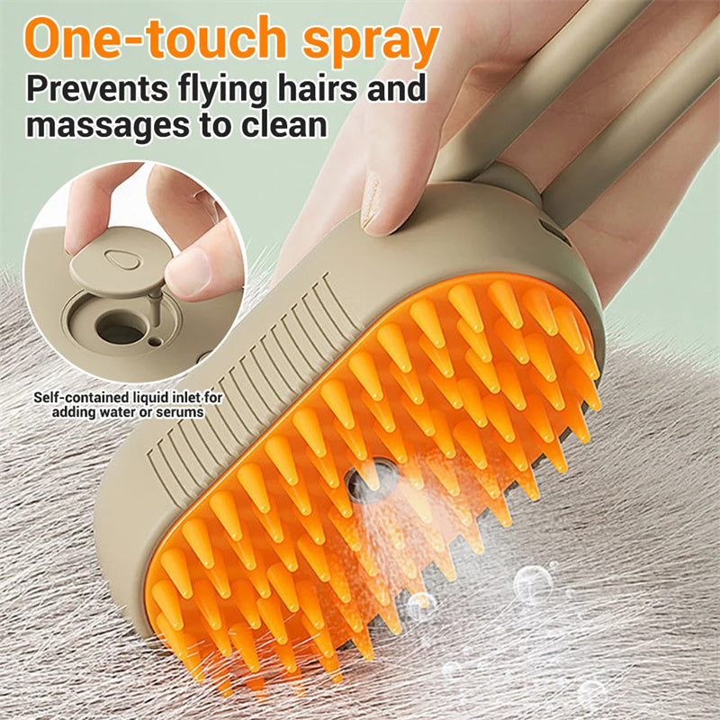 Steam Brush Pet - 3 In1 Spray
Electric Brush